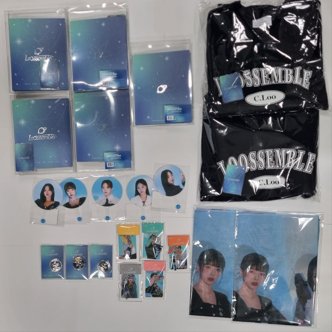Loossemble "Loossemble" - Official MD [Acrylic Keyring, Mini Image Picket, Roulette Badge, Photocard Binder, Chiffon Fabric Poster, Sweat Shirts] [23.12.07]
