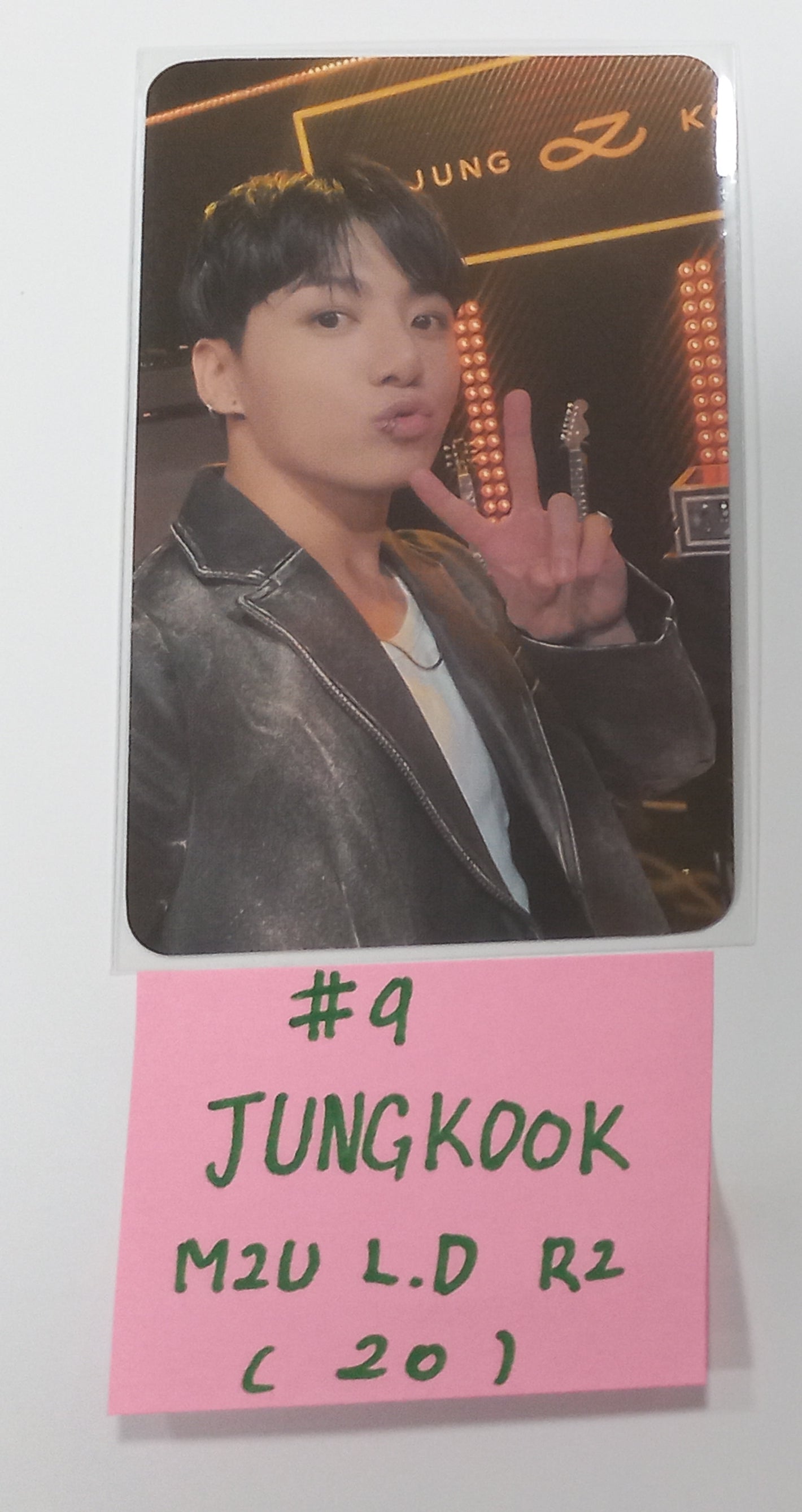 JUNGKOOK BTS - SOLO ALBUM GOLDEN SOUNDWAVE LUCKY DRAW PHOTO