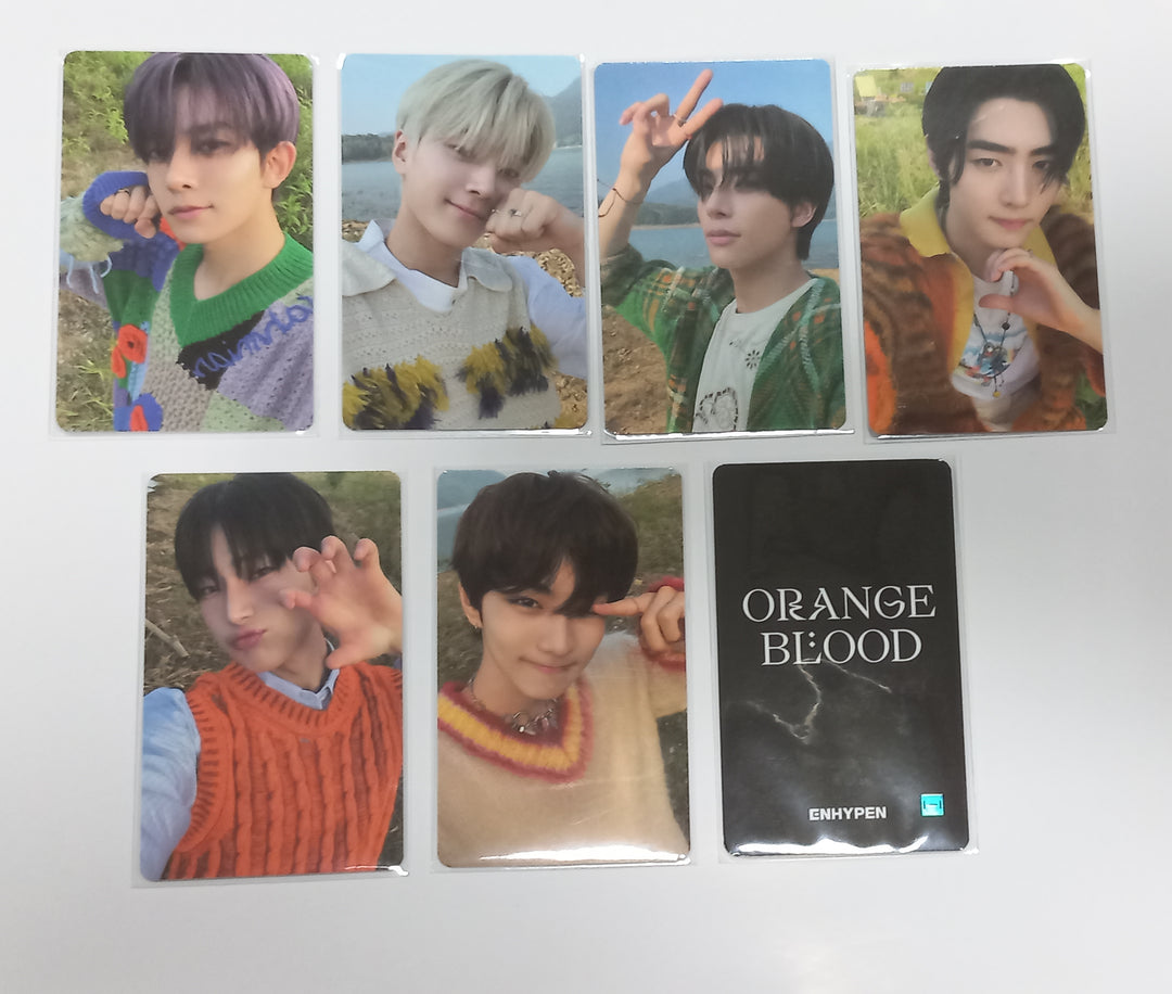 Enhypen "Orange Blood" 5th Mini - Powerstation Lucky Draw Event Photocard Round 2 [23.12.08]