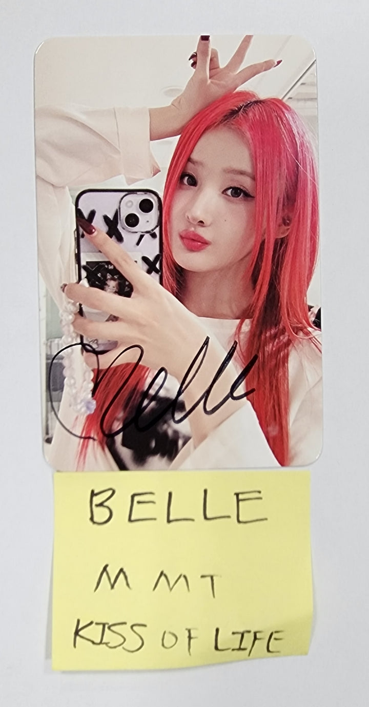 BELLE (Of KISS OF LIFE) "Born to be XX" - Hand Autographed(Signed) Photocard [23.12.11]