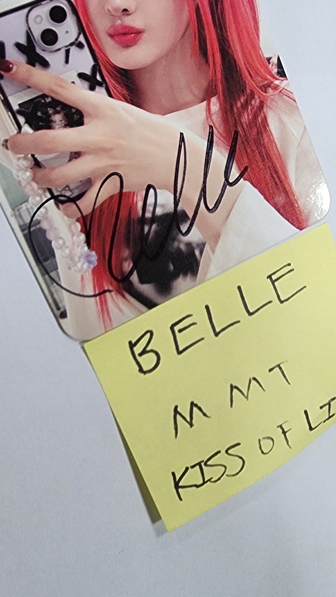 BELLE (Of KISS OF LIFE) "Born to be XX" - Hand Autographed(Signed) Photocard [23.12.11]