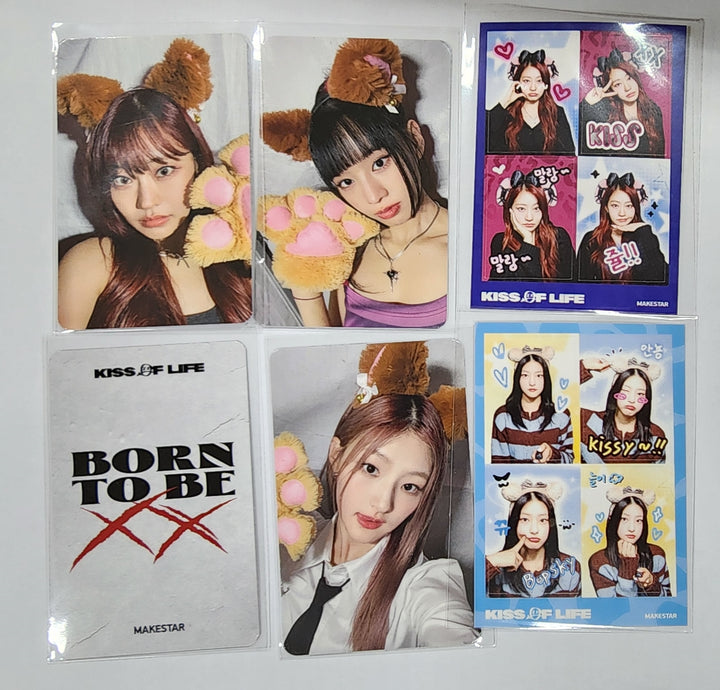 KISS OF LIFE "Born to be XX" - Makestar Fansign Event Photocard, Sticker [Poca Album] (2) [23.12.11]