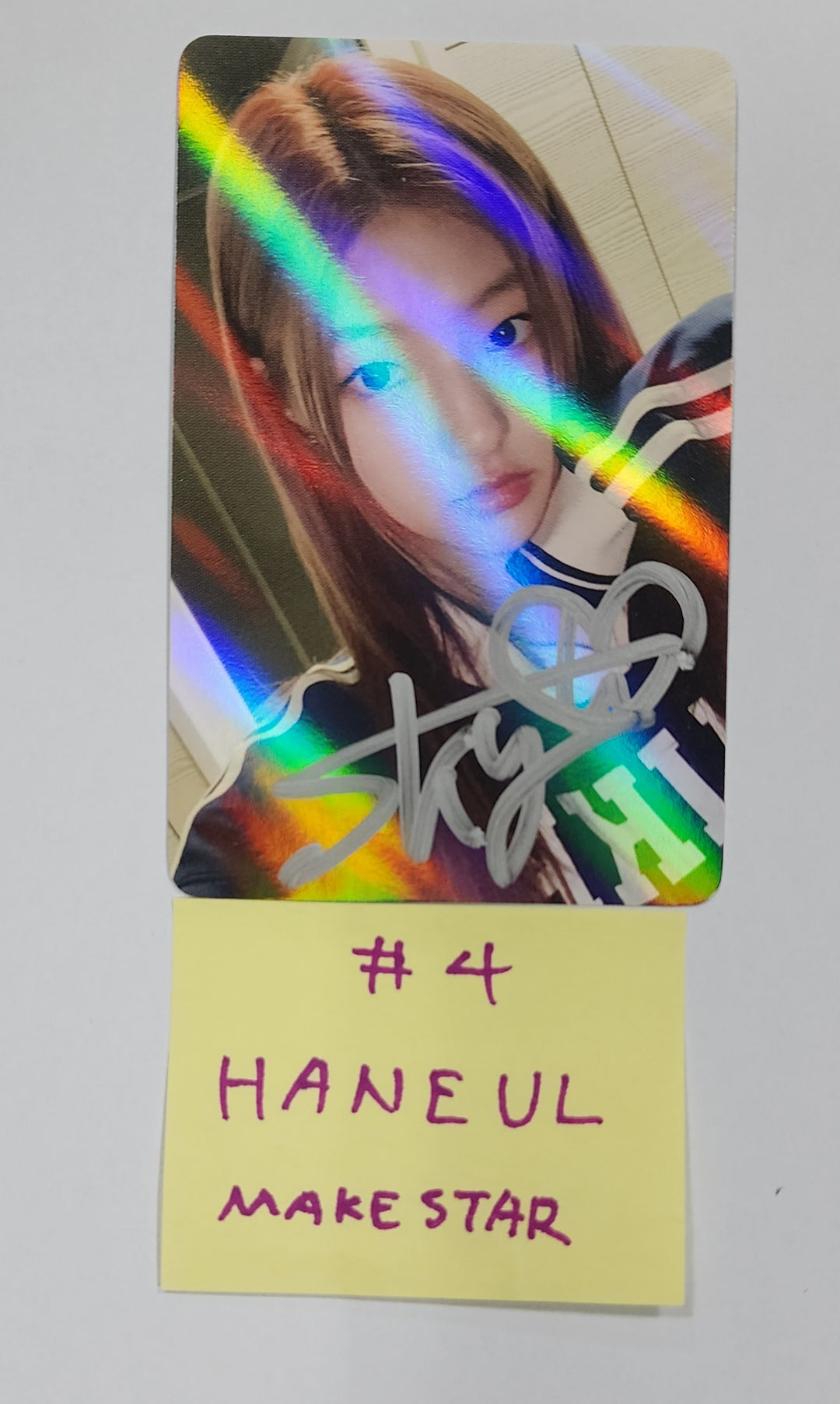 KISS OF LIFE "Born to be XX" - Hand Autographed(Signed) Hologram Photocard [23.12.11]