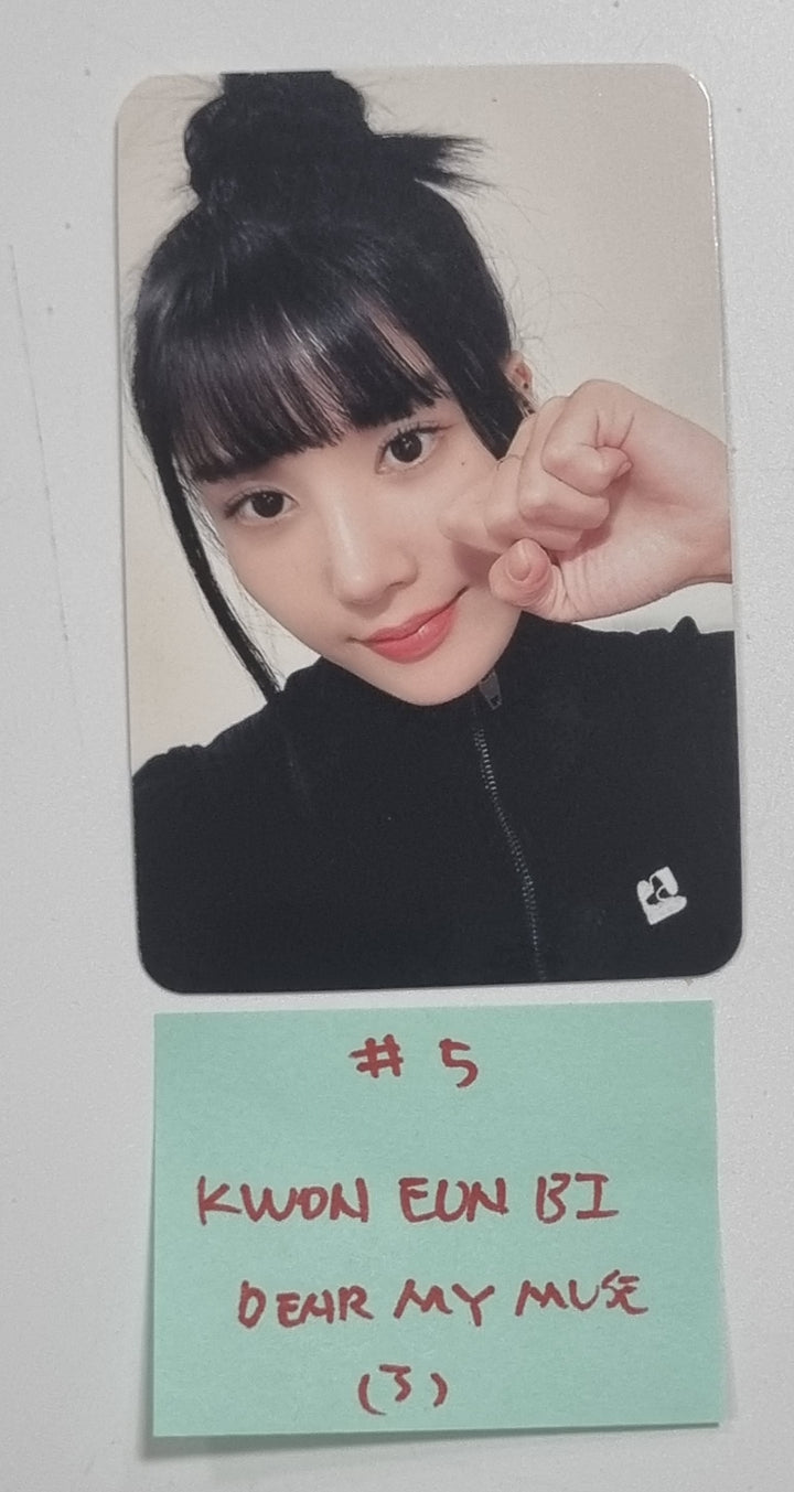 Kwon Eunbi 1st single "The Flash" - Dear My Muse Fansign Event Photocard Round 3 [23.12.12]