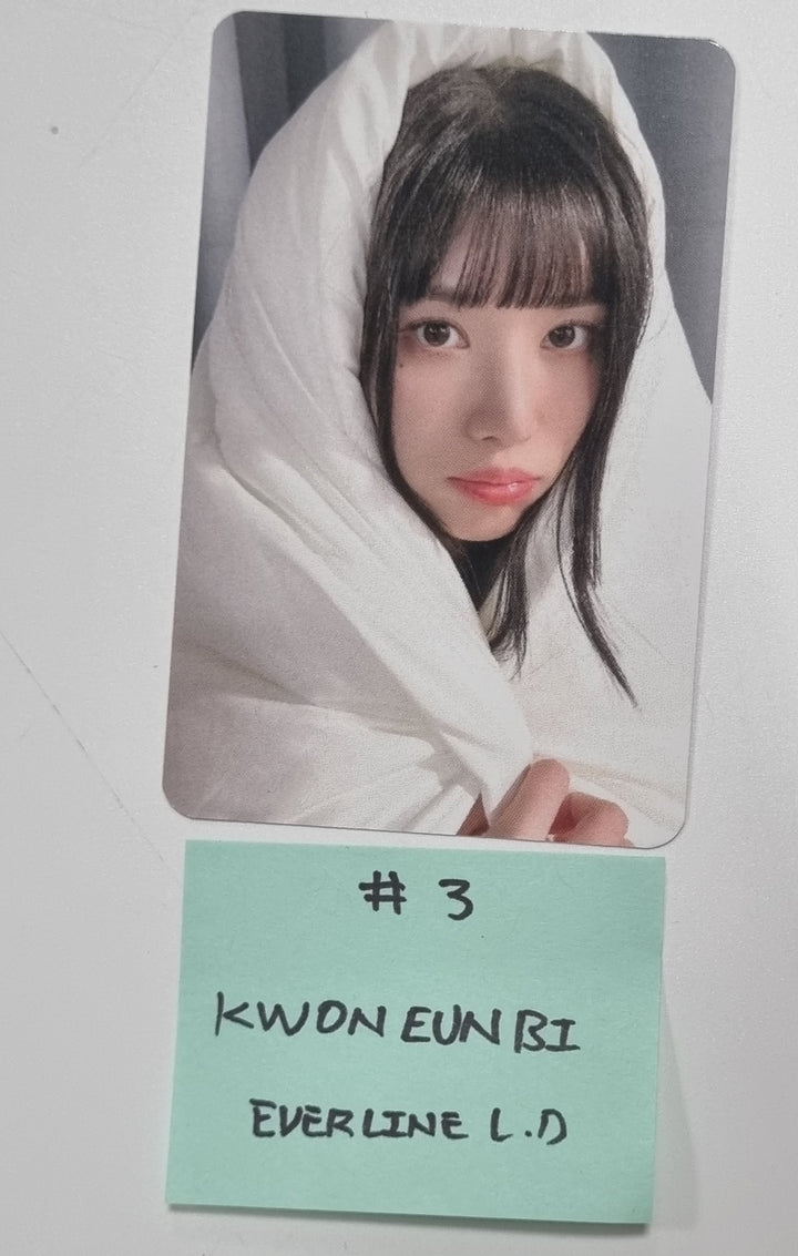 Kwon Eunbi 1st single "The Flash" - Everline Lucky Draw Event Photocard Round 2 [23.12.12]