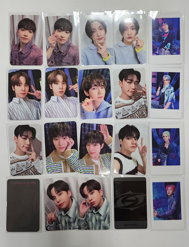 ATEEZ "THE WORLD EP.FIN : WILL" - Withmuu Lucky Draw Event Photocard [23.12.13]