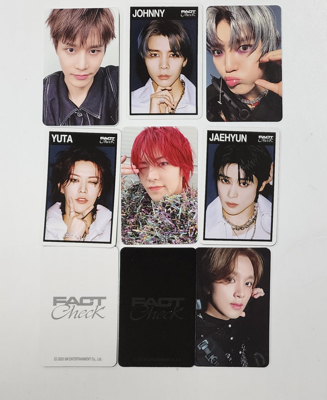 NCT 127 "Fact Check" 不可思議 展 : NCT 127 The 5th Album - SM Town Pop-Up Trading Photocard [B Ver] [23.12.13]