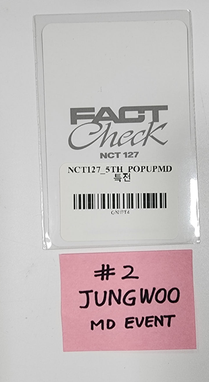 NCT 127 "Fact Check" - SM Town Pop-Up MD Event Photocard [23.12.13]
