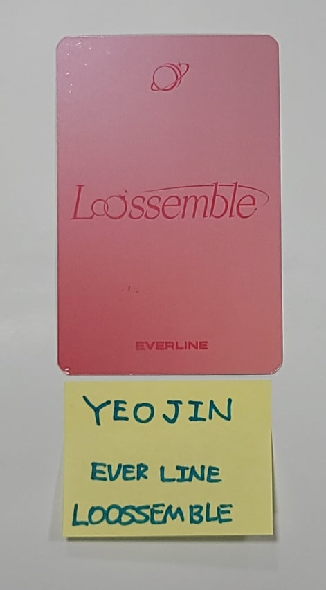 ヨジン (Of LOOSSEMBLE) 「LOOSSEMBLE」 - 直筆サイン入りフォトカード ...