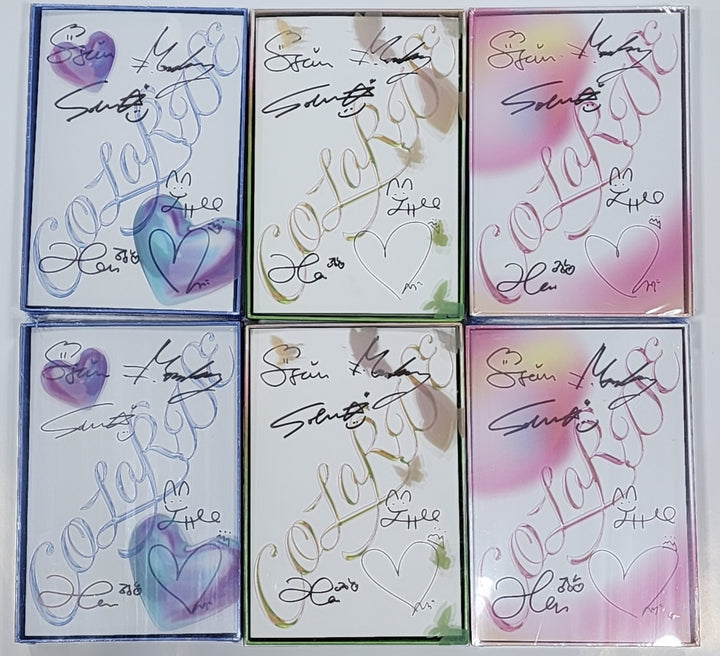 Weeekly - Mwave Event Hand Autographed(Signed) Album [23.12.15]