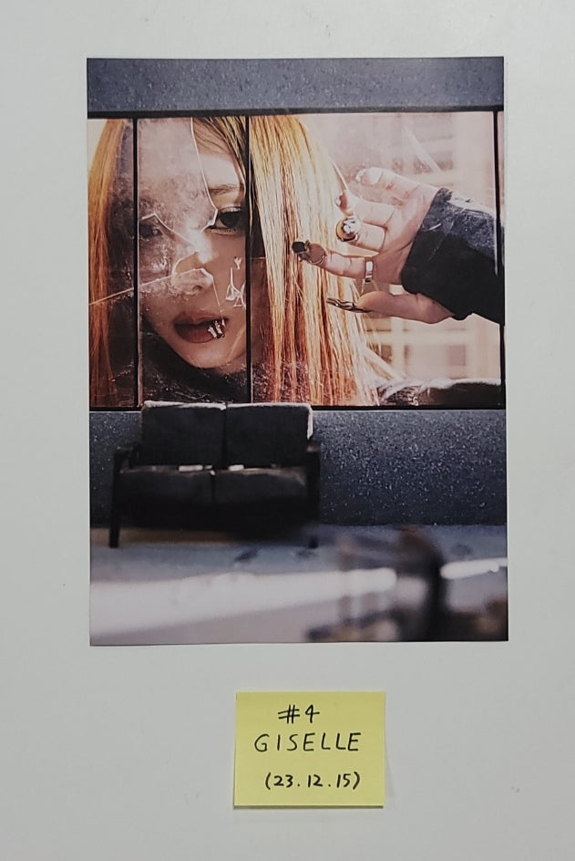 Aespa "Drama" 4th Mini - A Cut Page From Fansign Event Album [23.12.15]