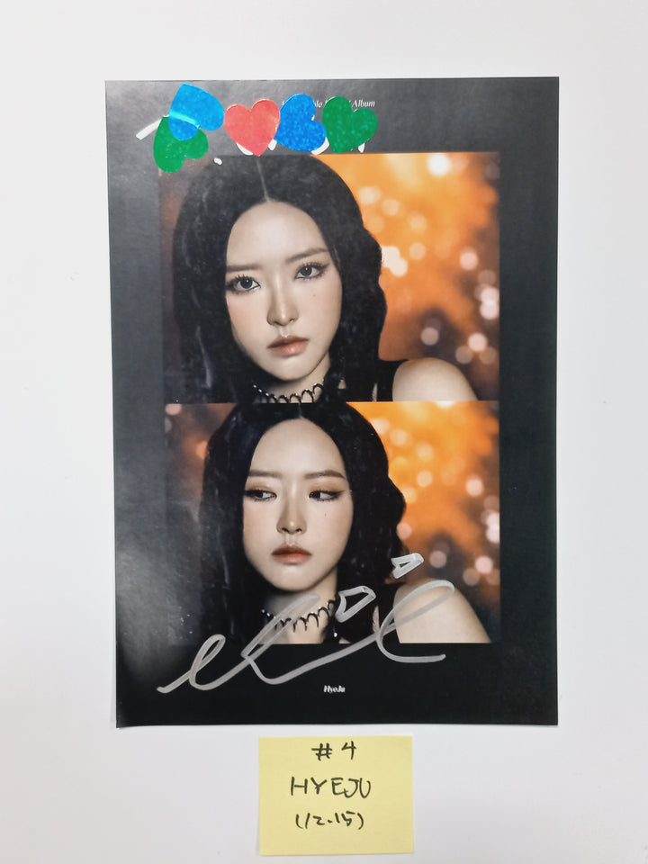 Loossemble "Loossemble" - A Cut Page From Fansign Event Album (Gowon, Hyeju) [23.12.15]