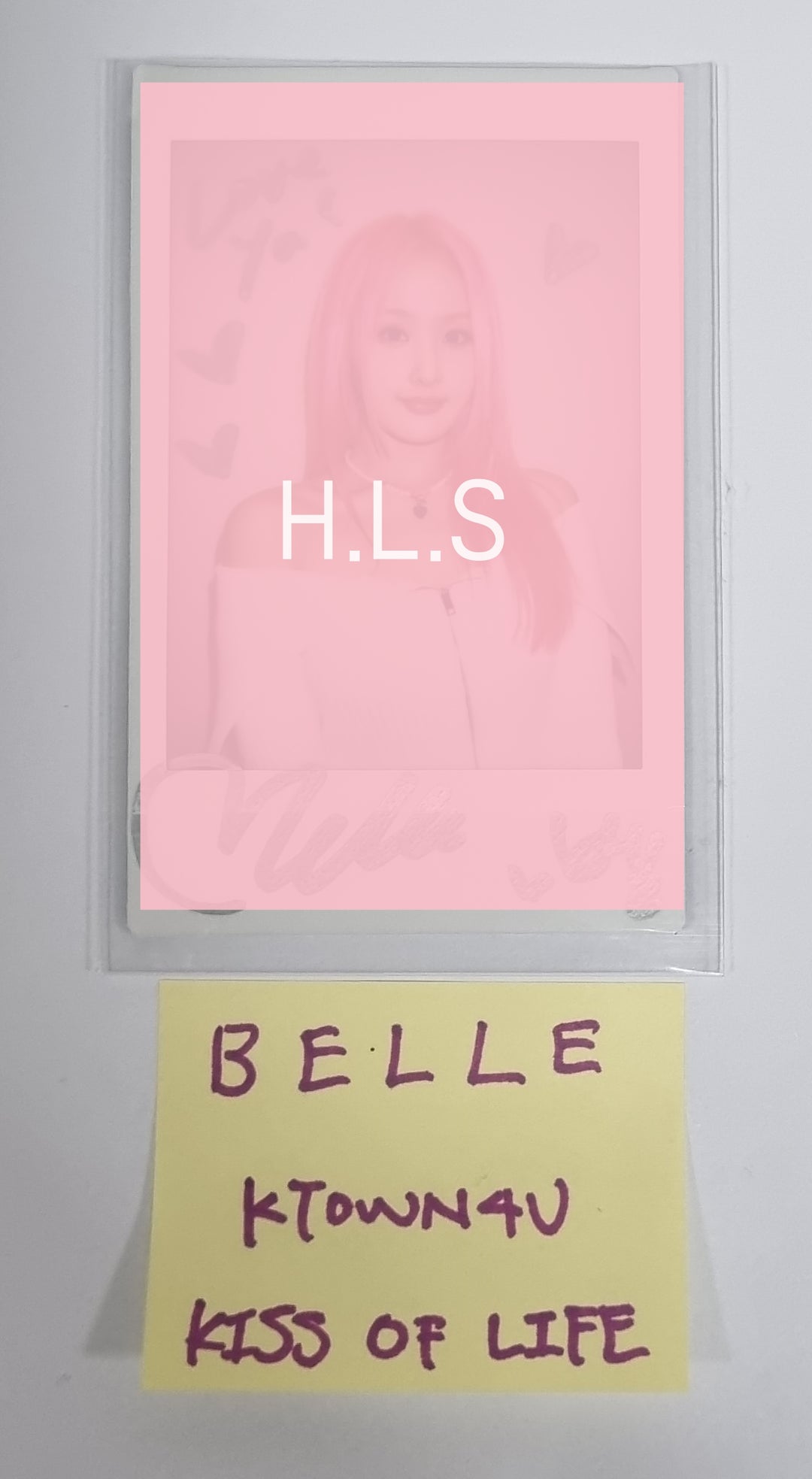 BELLE (Of KISS OF LIFE) "Born To be XX" - Hand Autographed(Signed) Polaroid [23.12.18]