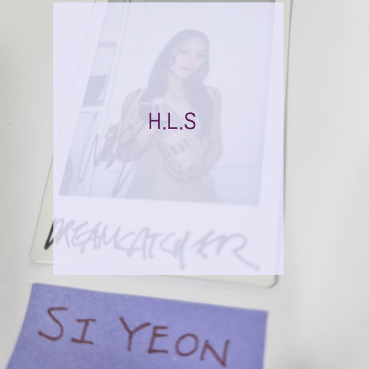 SIYEON (Of Dreamcatcher) 2024 Season's Greetings - Hand Autographed(Signed) Polaroid [23.12.18]
