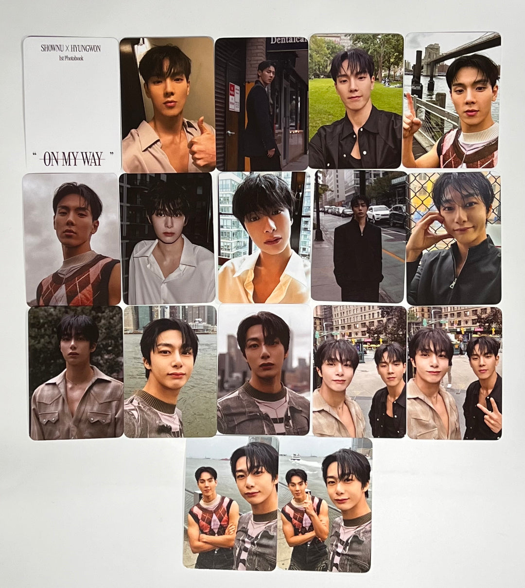 ショヌ X ヒョンウォン「On My Way」1st 写真集 - 公式ランダムフォトカード [23.12.19]