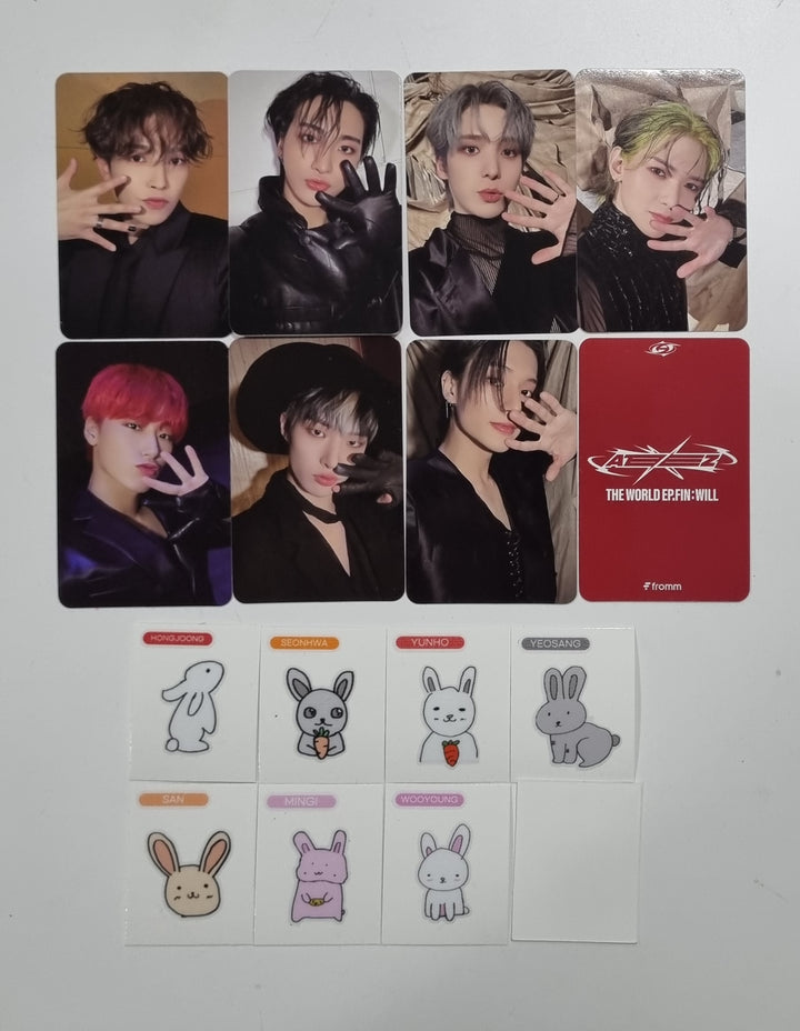 ATEEZ "THE WORLD EP.FIN : WILL" - Fromm Store Pre-Order Benefit Photocard [23.12.19]