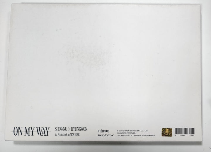 ショヌ X ヒョンウォン「On My Way」1st 写真集 - 直筆サイン入り写真集 [23.12.20]