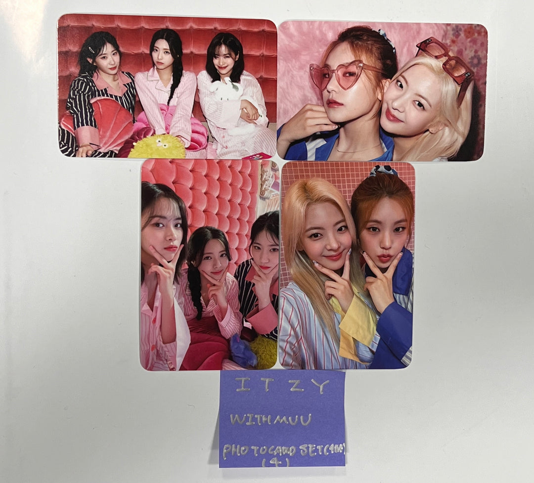 ITZY "Best Friends Forever" - 2024 Season Greetings Withmuu Pre-Order Benefit Photocards Set (4EA) [23.12.20]