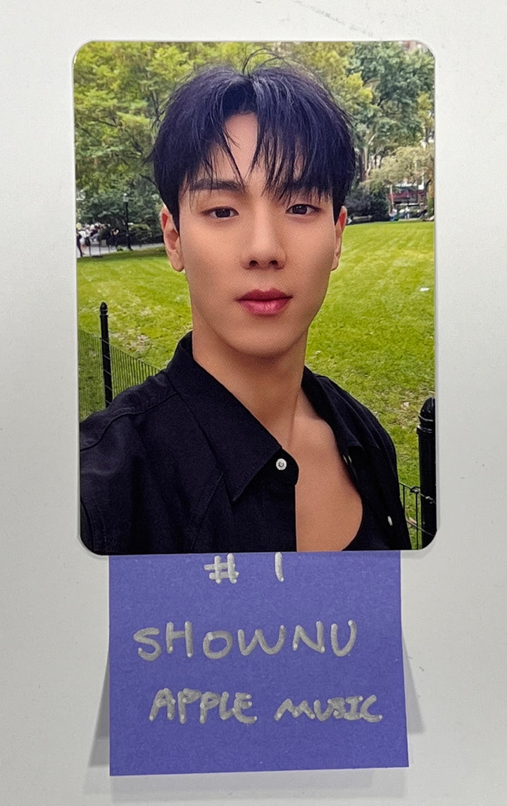 Shownu X Hyungwon "On My Way" 1st Photobook - Apple Music Fansign Event Photocard [23.12.20]