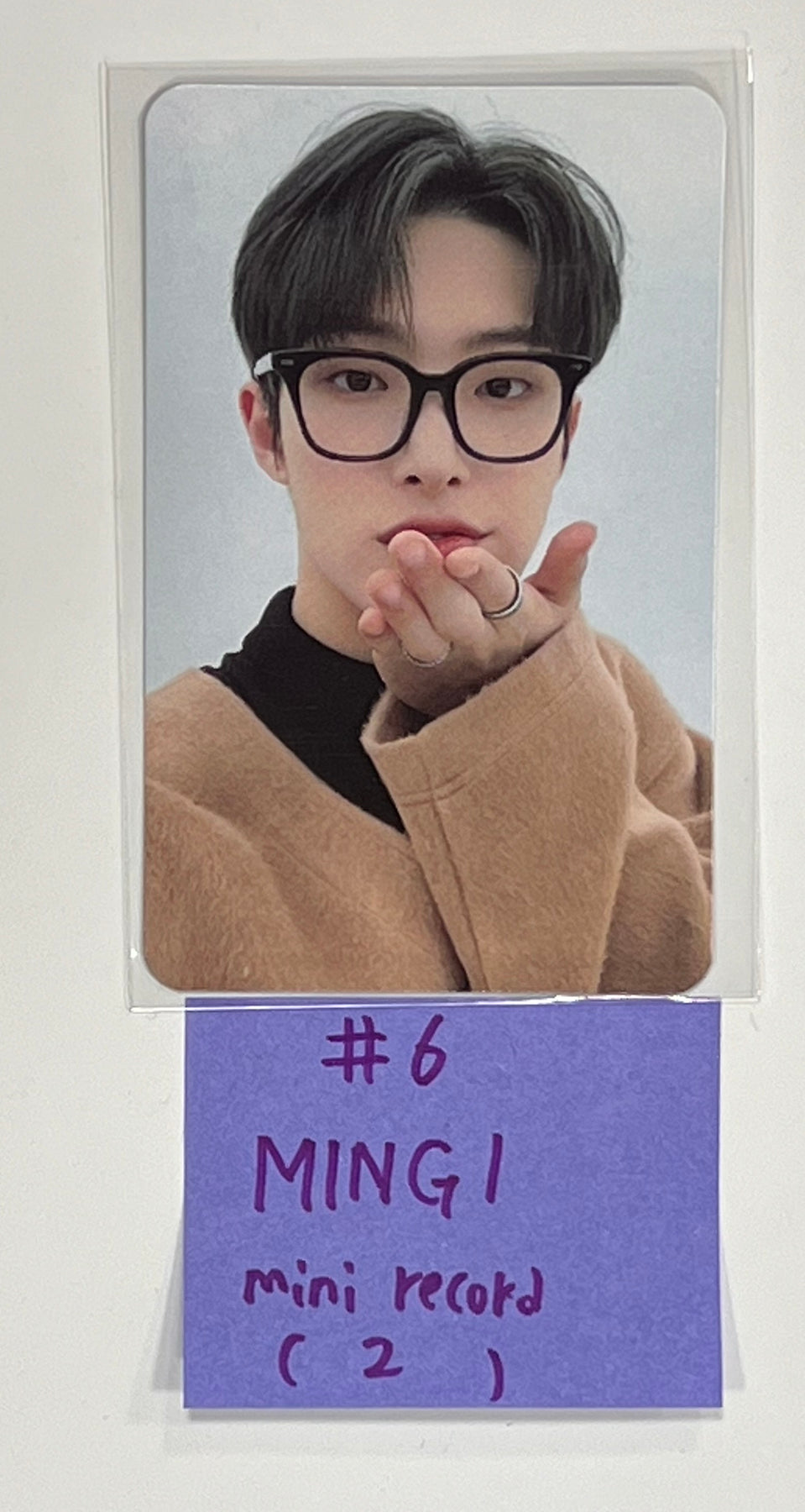 ATEEZ "THE WORLD EP.FIN : WILL" - Minirecord Fansign Event Photocard ...