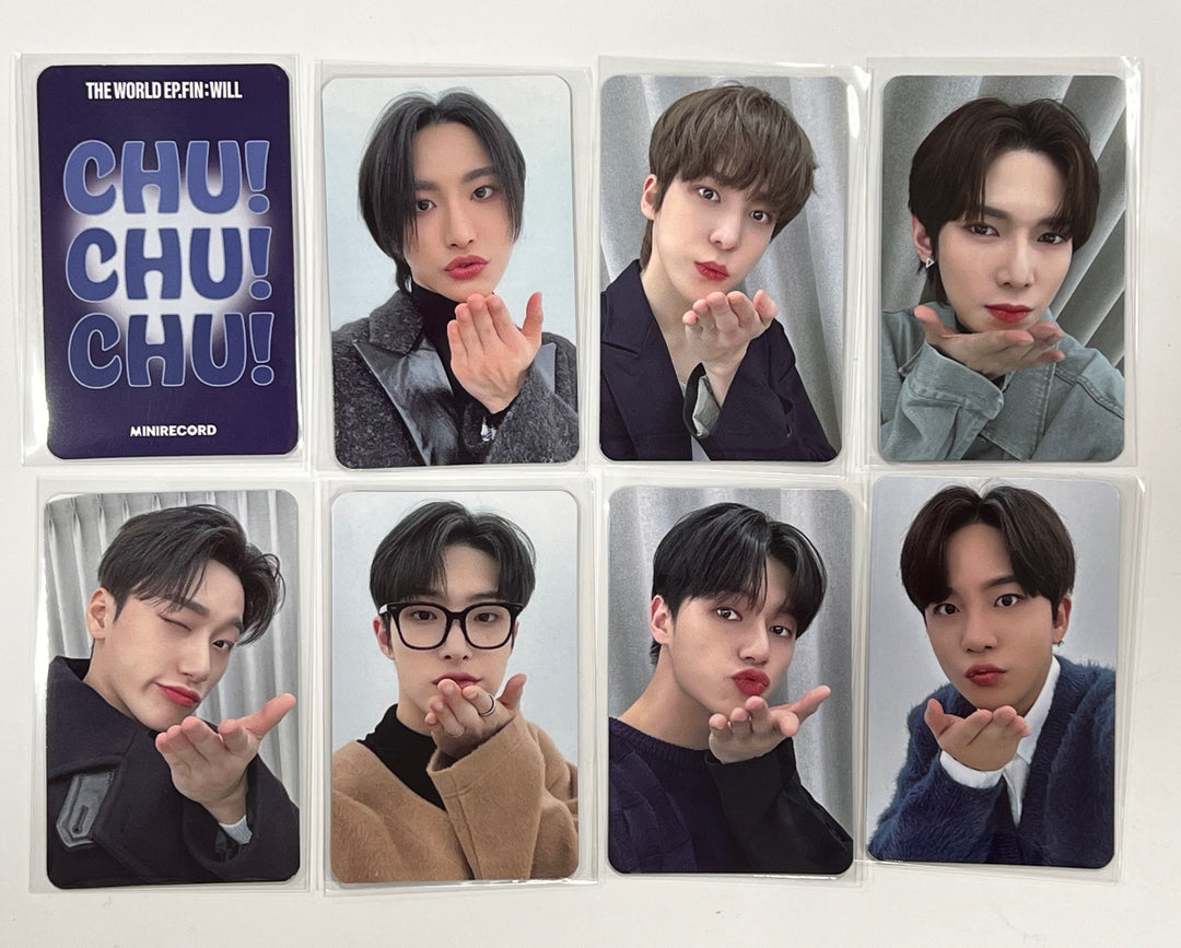ATEEZ "THE WORLD EP.FIN : WILL" -  Minirecord Fansign Event Photocard Round 2 [Platform Ver.] [23.12.21]