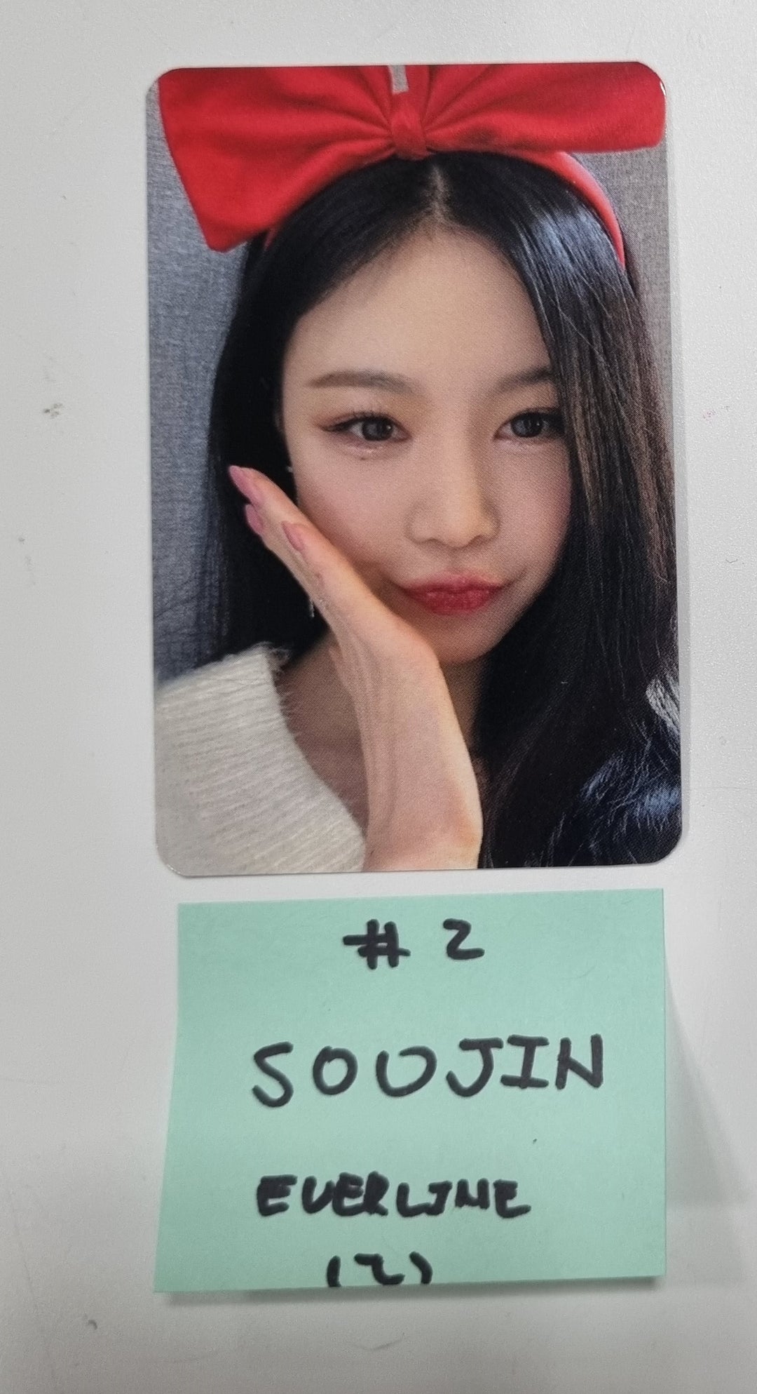 Soojin "아가씨" 1st EP - Everline Fansign Event Photocard [23.12.22]