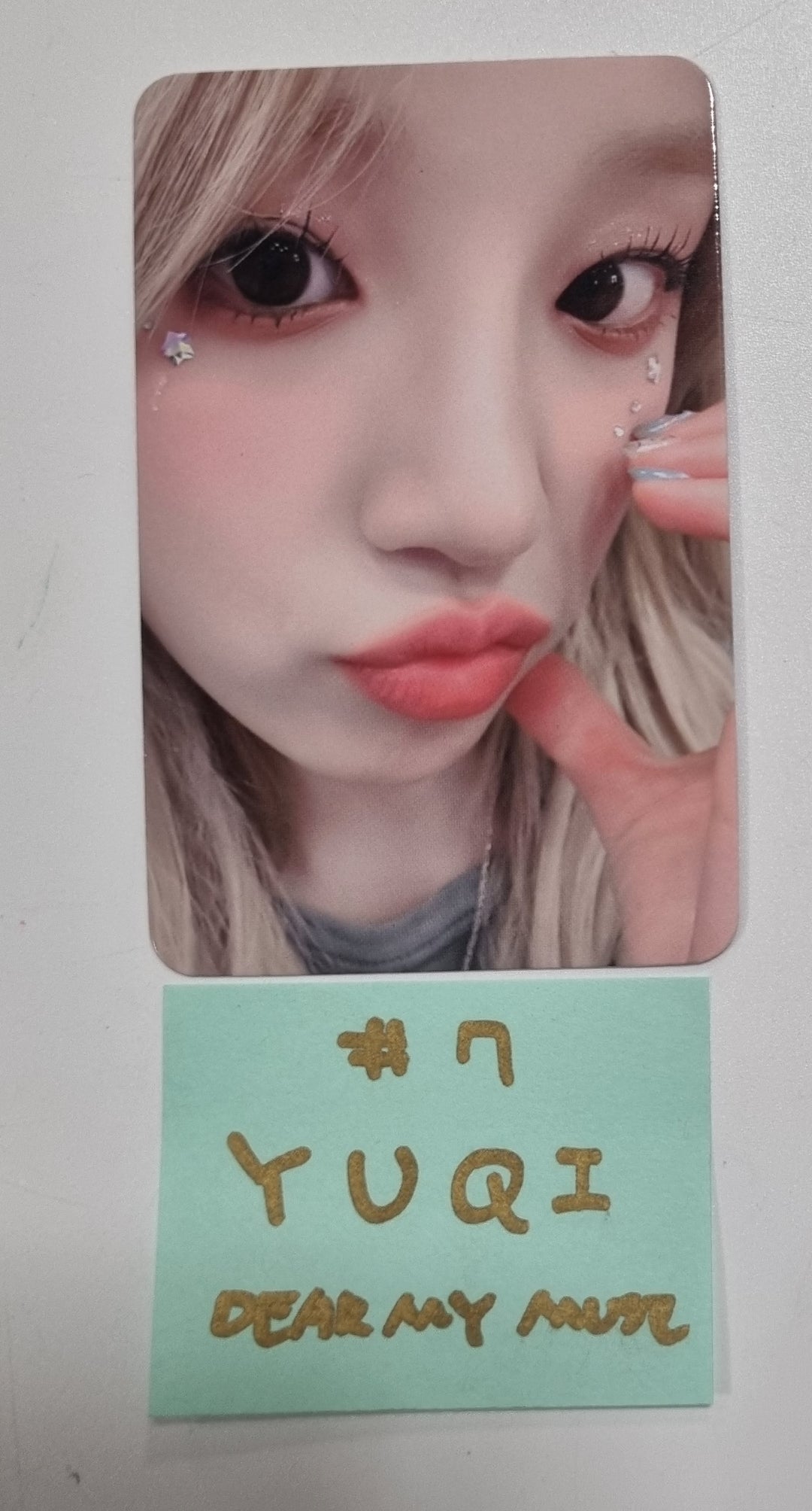 (g) I-DLE "I Feel" - Dear My Muse Special Event Photocard [23.12.22]
