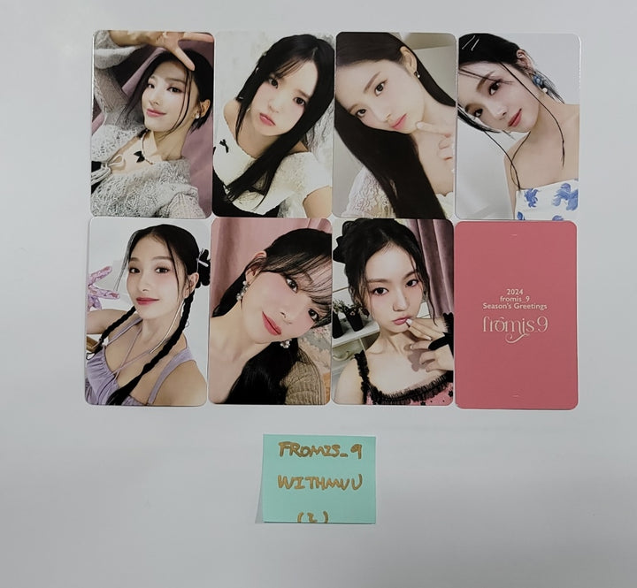 fromis_9 2024 Season's Greetings "fromis_9" - Withmuu Pre-Order Benefit Photocard [23.12.26]