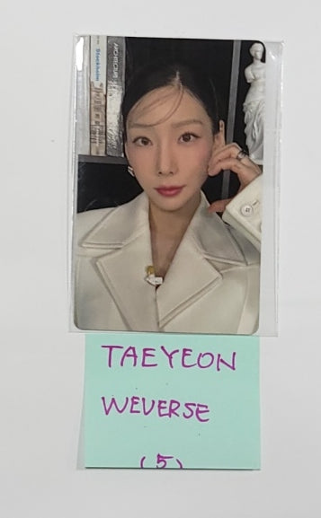 TAEYEON "To. X" - Weverse Shop Gift Event Photocard [23.12.26]