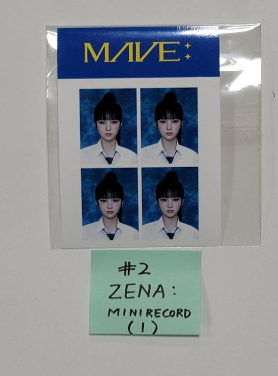 MAVE 'What's My Name' 1st EP - Minirecord Pre-Order Benefit Mini Photo, 4 cut Photo [23.12.26]