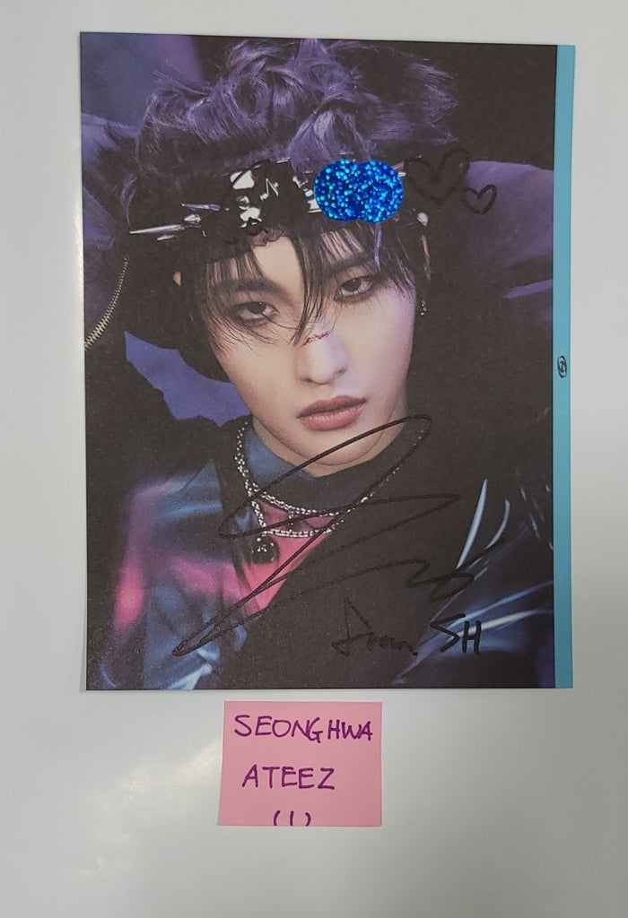 Ateez Seonghwa The World Signed good Album