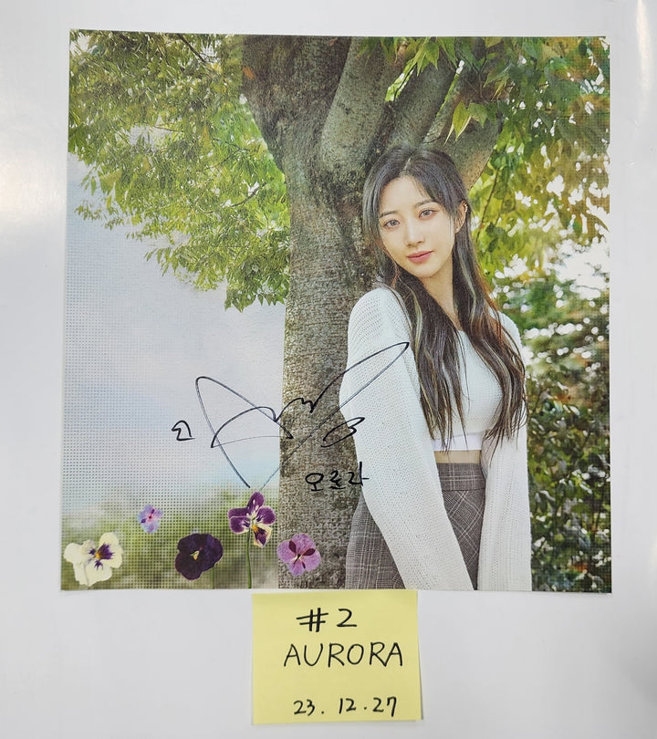 NATURE - A Cut Page From Fansign Event Album [23.12.27]