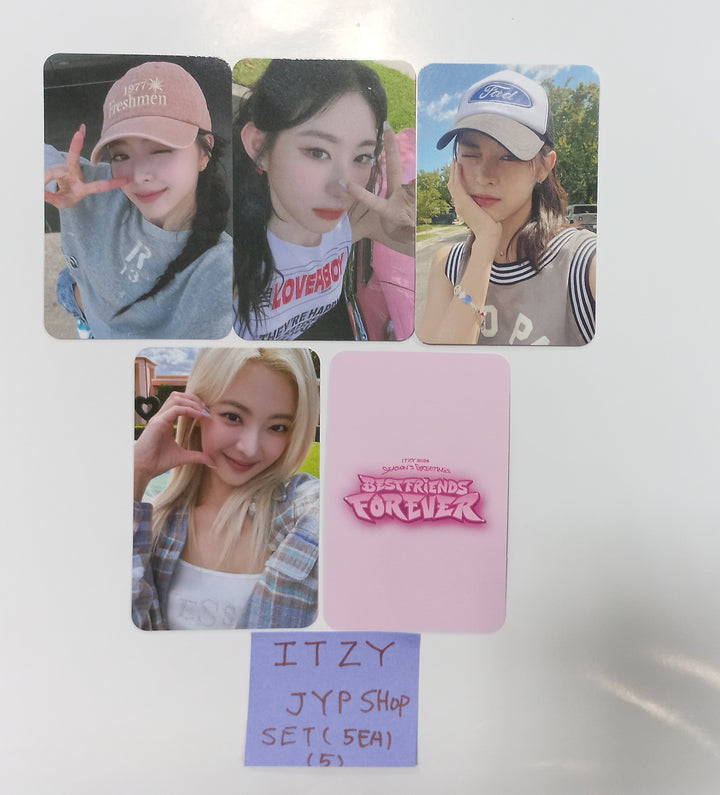 ITZY 2024 Season Greetings "Best Friends Forever" - JYP Shop Pre-Order Benefit Photocards Set (5EA) [23.12.28]