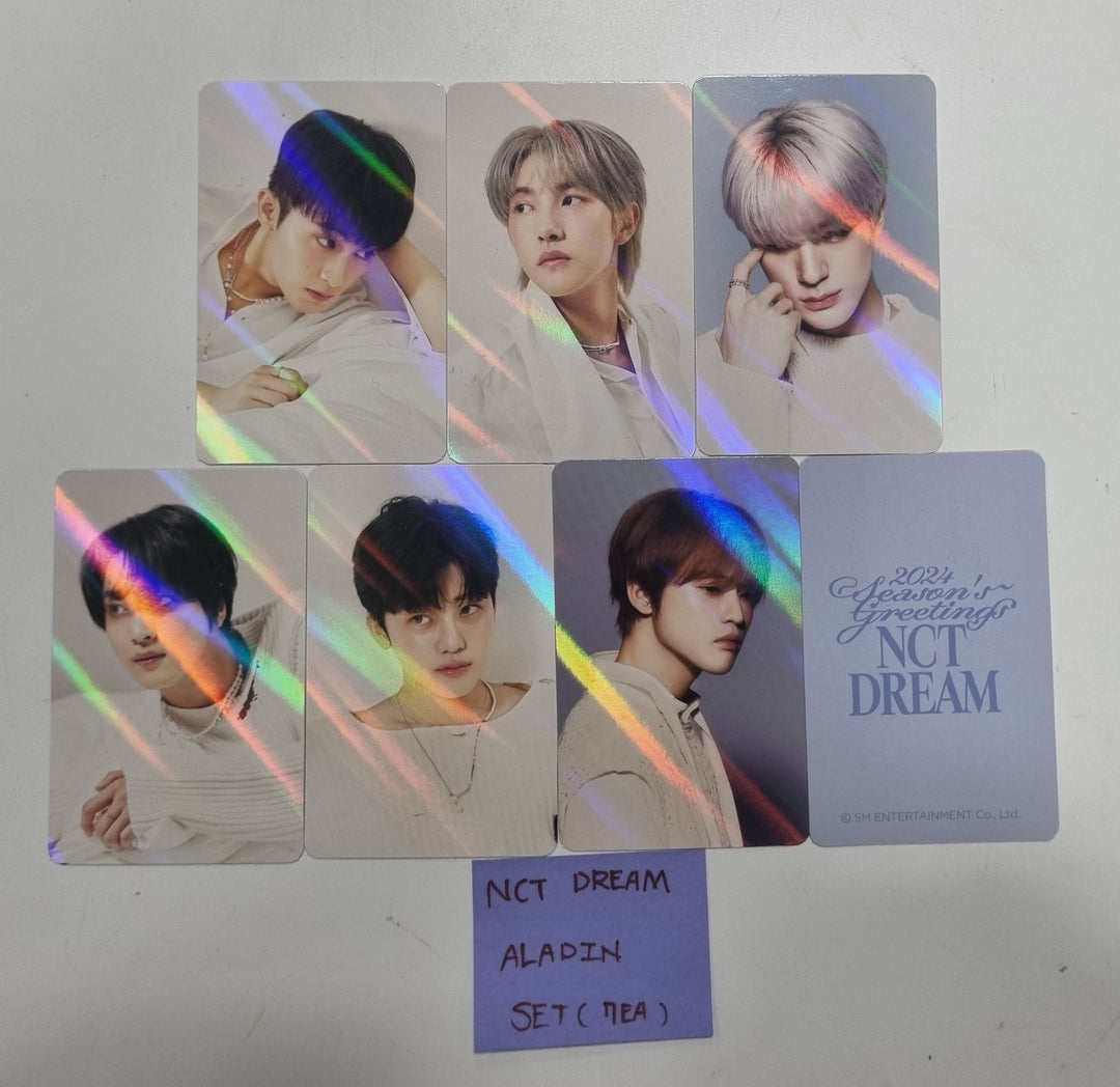 NCT Dream 2024 SEASON’S GREETINGS - Aladin Pre-order Benefit Hologram Photocards Set (7EA) [23.12.28]
