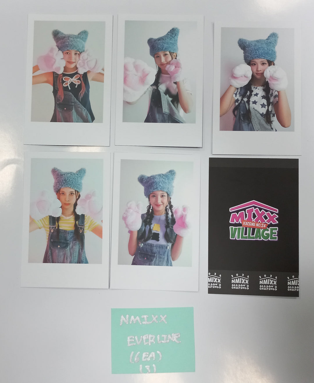 NMIXX 2024 Season's Greetings "MIXX VILLAGE" - Everline Pre-Order Benefit Photocards Set (6EA) [23.12.29]