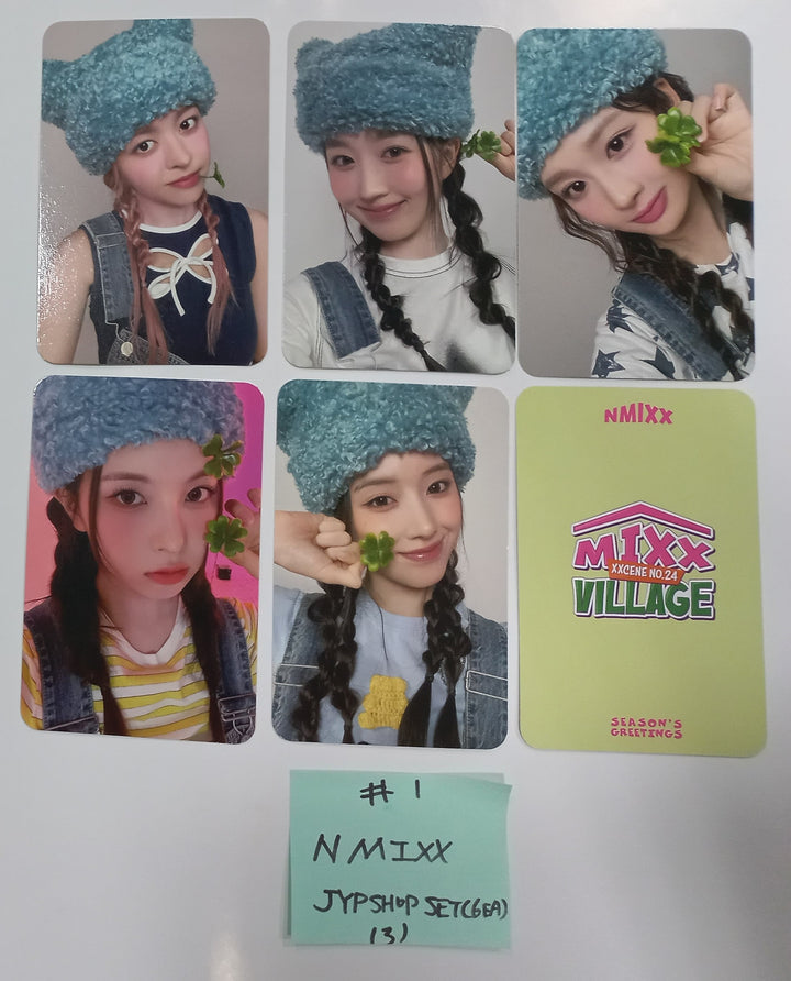 NMIXX 2024 Season's Greetings "MIXX VILLAGE" - JYP Shop Pre-Order Benefit Photocards Set (6EA) [23.12.29]