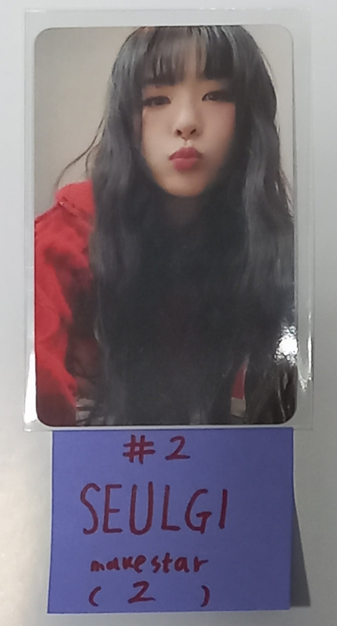 Red Velvet  "Chill Kill" - Makestar Lucky Draw Event Photocard [24.1.2]