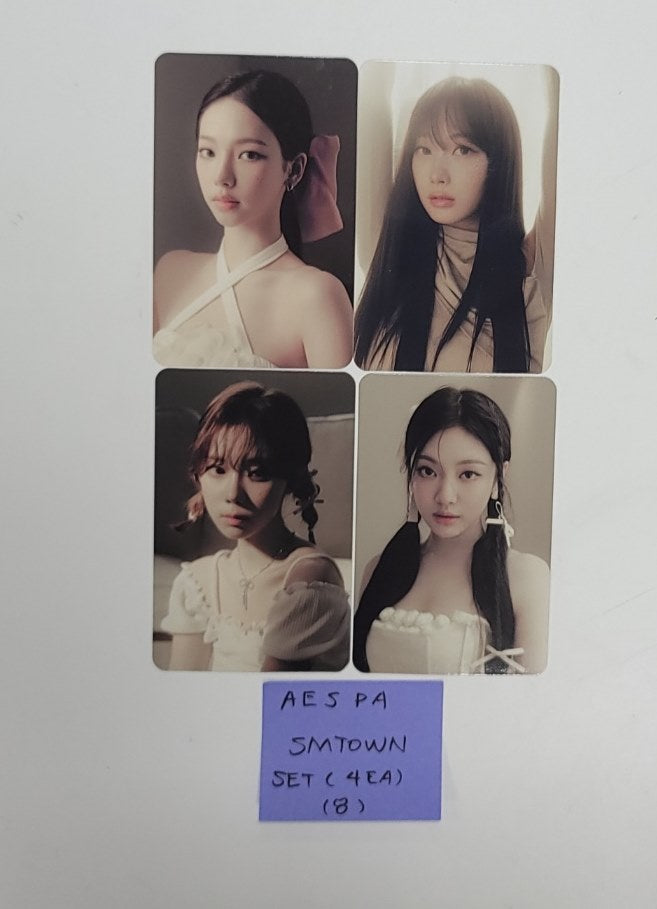 Aespa 2024 SEASON’S GREETINGS - SM Town Pre-order Benefit Photocards S ...