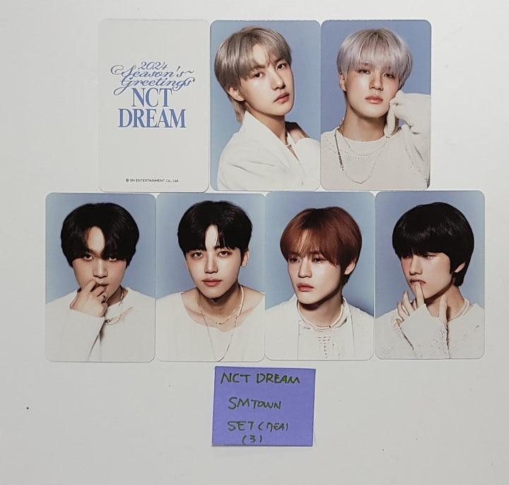NCT Dream 2024 SEASON’S GREETINGS - SM Town Pre-order Benefit Photocards Set (7EA) [24.1.5]