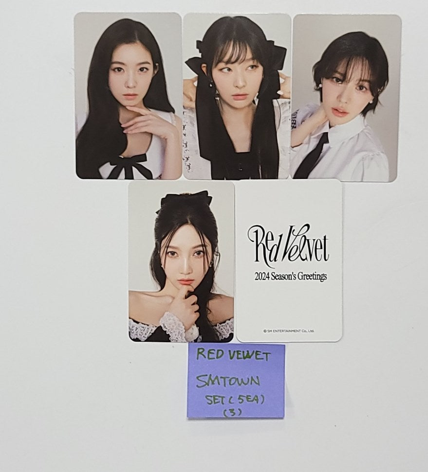 Red Velvet 2024 SEASON’S GREETINGS - SM Town Pre-order Benefit Photocards Set (5EA) [24.1.5]