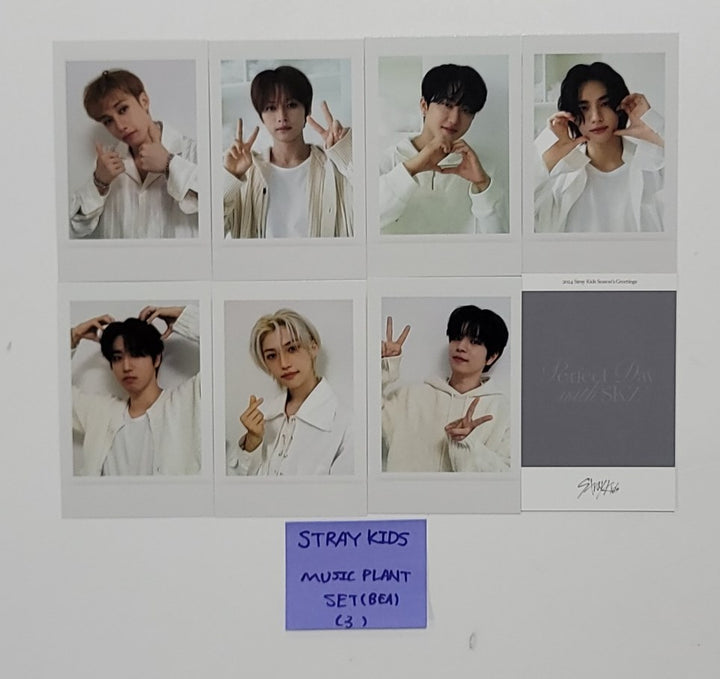 Stray Kids 2024 Season's Greetings "Perfect Day with SKZ" - Music Plant Pre-Order Benefit Photocards Set (8EA) [24.1.5]