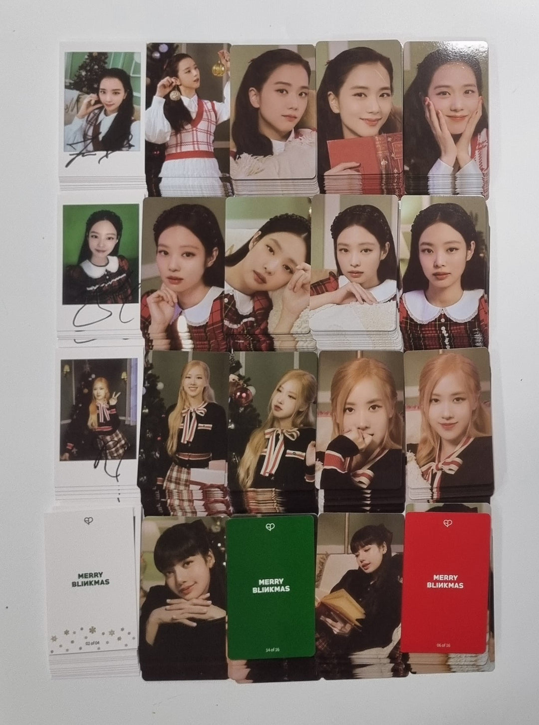 BLACKPINK "THE GAME PHOTOCARD COLLECTION CHRISTMAS EDITION" - Official Photocard,Folded Calendar Poster [24.1.8]