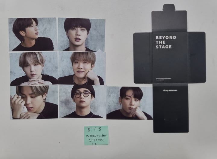 BTS "Beyond The Story" PhotoBook - Weverse Shop Pre-Order Benefit Mini Postcard Set (7EA) [24.1.8]