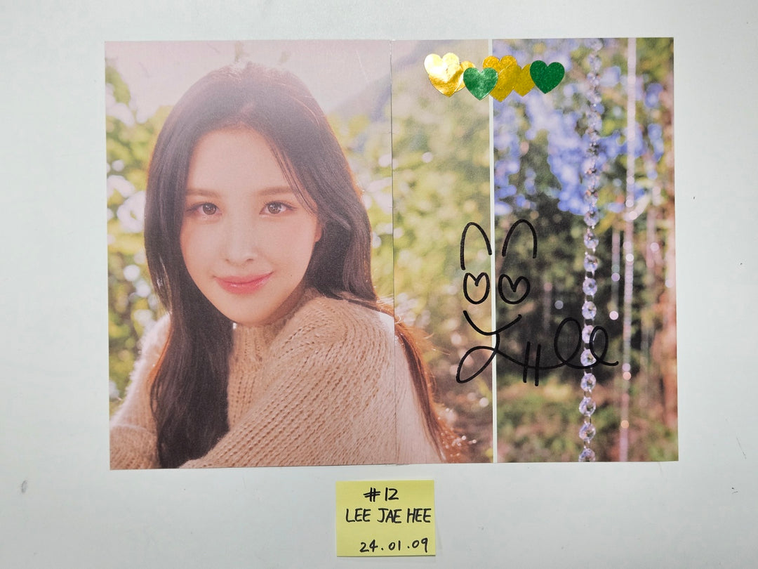 Weeekly "ColoRise" 5th mini - A Cut Page From Fansign Event Album [24.1.9]