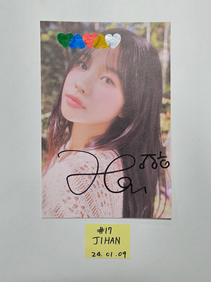 Weeekly "ColoRise" 5th mini - A Cut Page From Fansign Event Album [24.1.9]