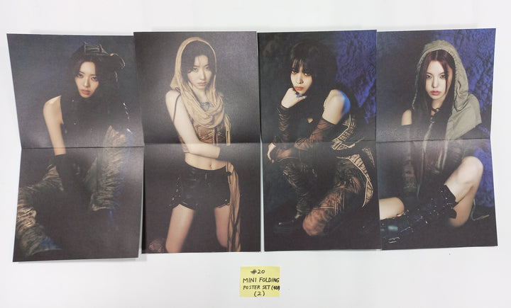 ITZY "BORN TO BE" - Official Photocard, mood film, postcard, mini folding poster [Standard Ver.] [24.1.10]