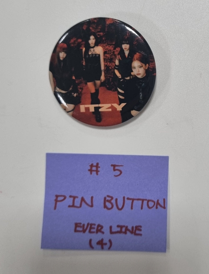 ITZY - "Born To Be" - Everline Offline Lucky Draw Event Photocard, Pin Button, Hand Mirror [24.1.12]