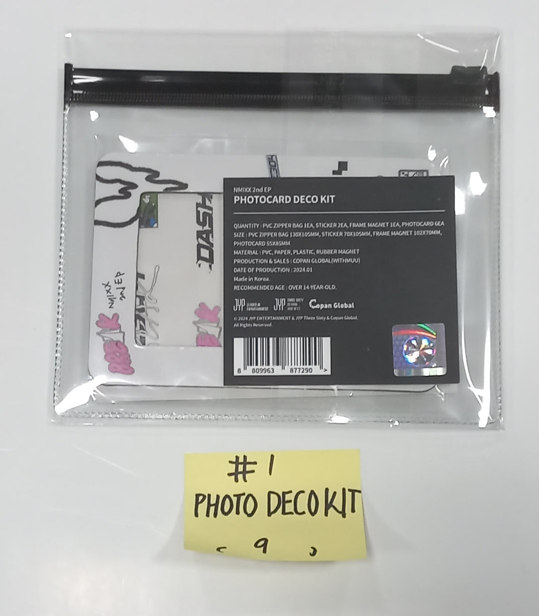 NMIXX "Fe3O4: Break" 2nd EP - Pop-Up Store MD [Photocard Deco Kit, Metal Keyring, Bucket Hat, Hidden Helper Keyring] [24.1.17]