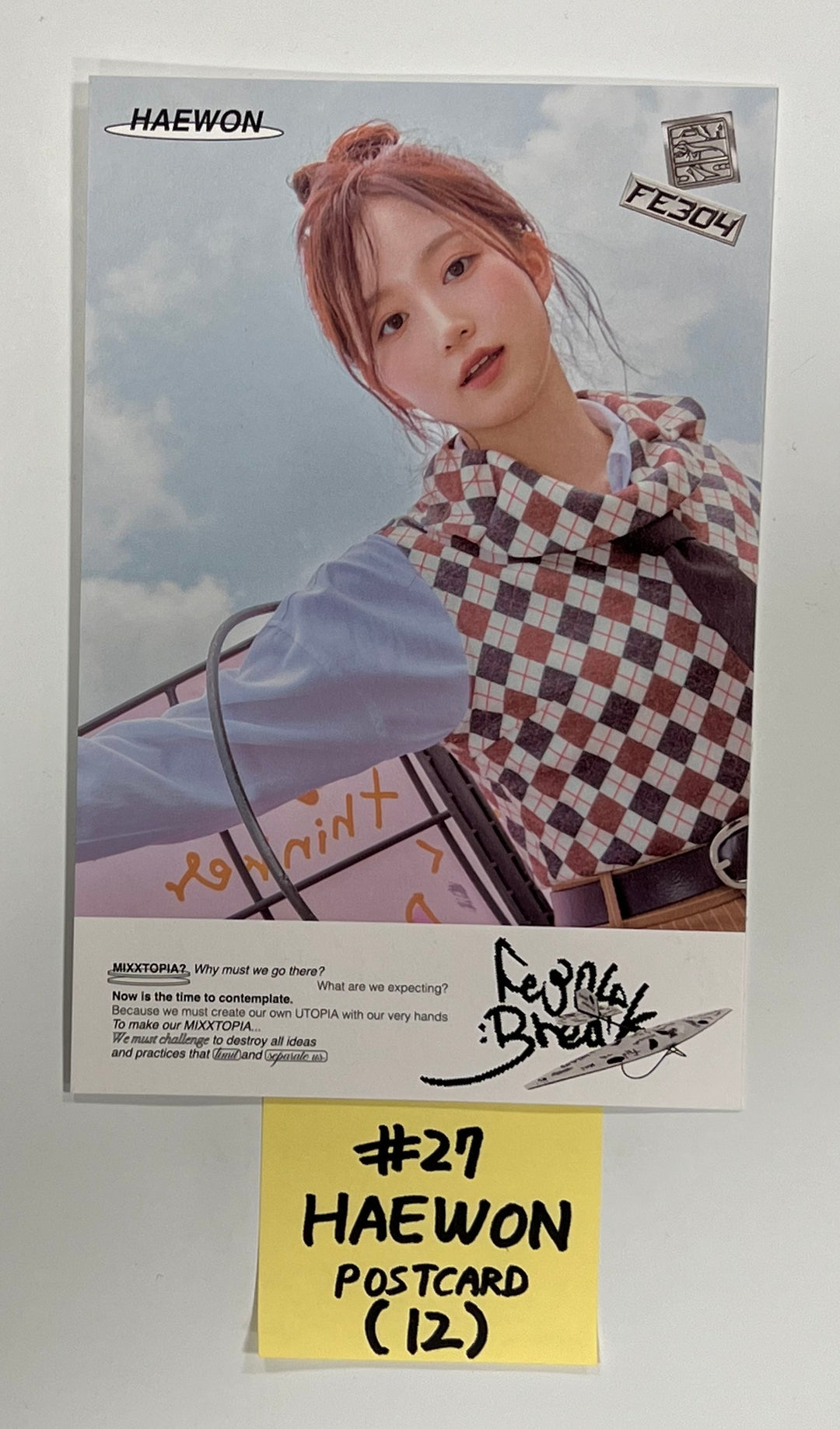 NMIXX "Fe3O4: BREAK" - Official Photocard, Postcard [24.1.17]