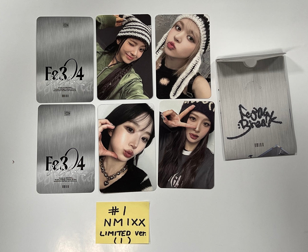 NMIXX "Fe3O4: BREAK" - Official Photocards Set (6EA) [Limited Ver.] [Restocked 2/7] [24.1.17]